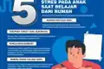 5 Langkah Kelola Stres pada Anak saat Belajar dari Rumah