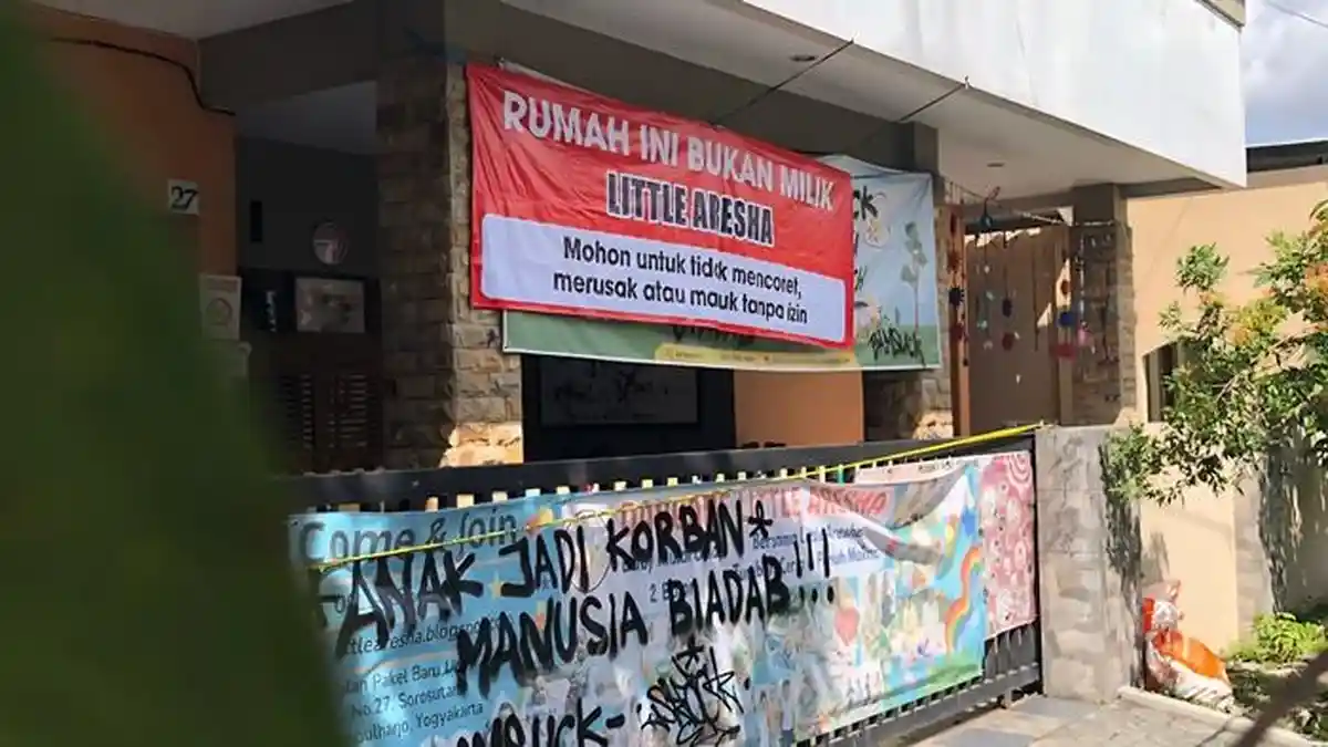 Bangunan Little Aresha Daycare Cuma Ngontrak, Warga Minta Stop Aksi Vandalisme dan Perusakan