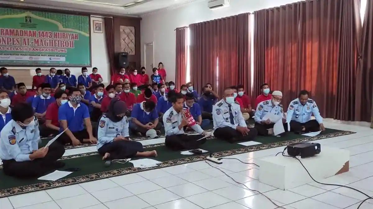 78 Napi di Lapas Kelas III Rangkasbitung Dapat Remisi Hari Raya Idul Fitri, 3 Napi Langsung Bebas