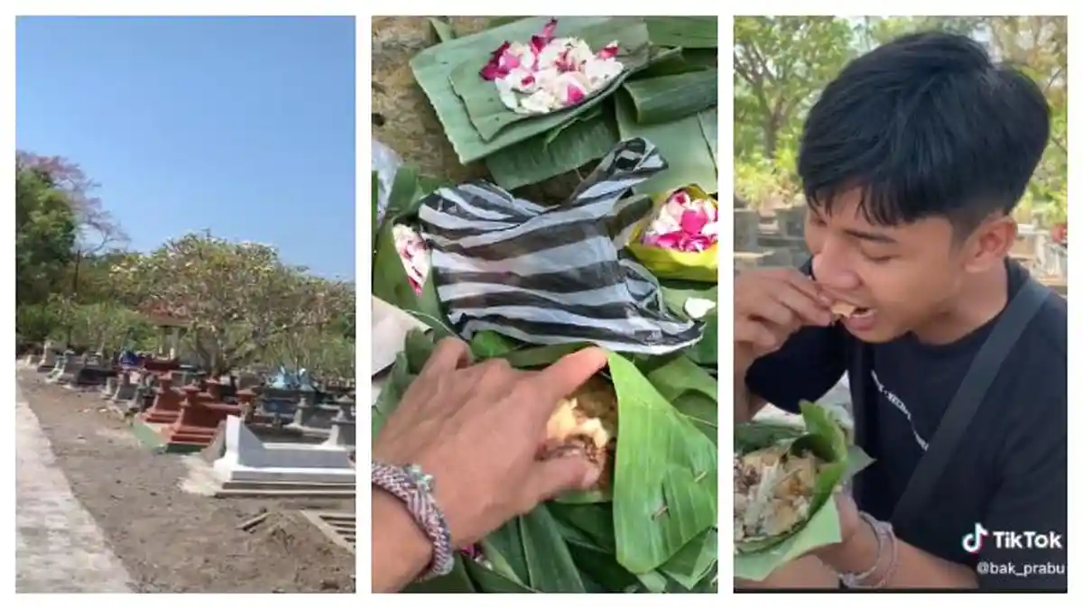 VIRAL Pemuda Asal Sragen Makan Sesajen yang Ada di Sendang dan Kuburan, Mengaku agar Tidak Mubazir