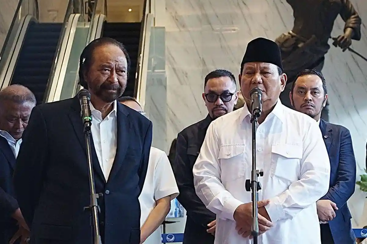 Prabowo Subianto dan Surya Paloh Dijadwalkan Bertemu, NasDem Siap Dukung Pemerintah