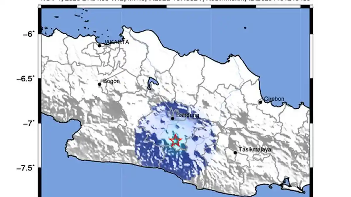 Mengenal Sesar Garsela, Sesar Aktif di Jawa Barat Selain Sesar Lembang, Apakah Berbahaya?