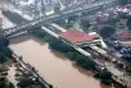 Stasiun Tanah Abang Terendam
