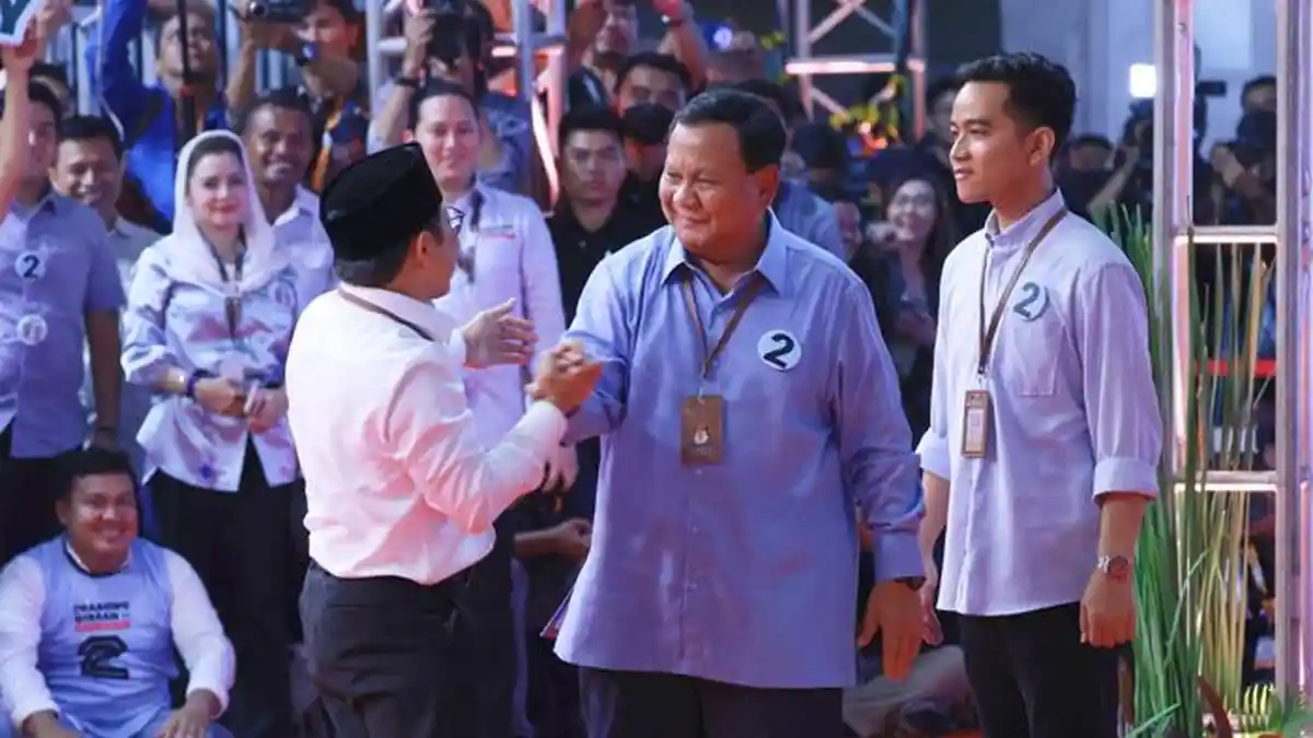 Hasil Survei Terus Naik, Peluang Satu Putaran Prabowo-Gibran Terus Membesar