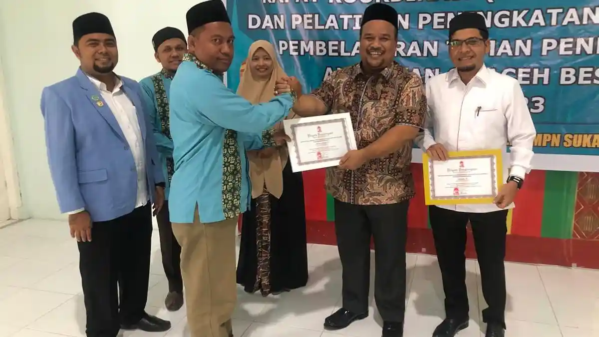 Guru TPA Aceh Besar Ikut Rakor dan Pelatihan Peningkatan Kapasitas