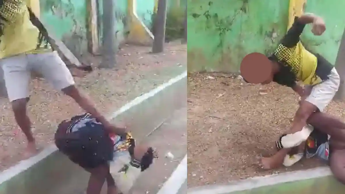 BREAKING NEWS: Viral Anak Sekolah Dianiaya dengan Brutal di Taman Kota Gorontalo