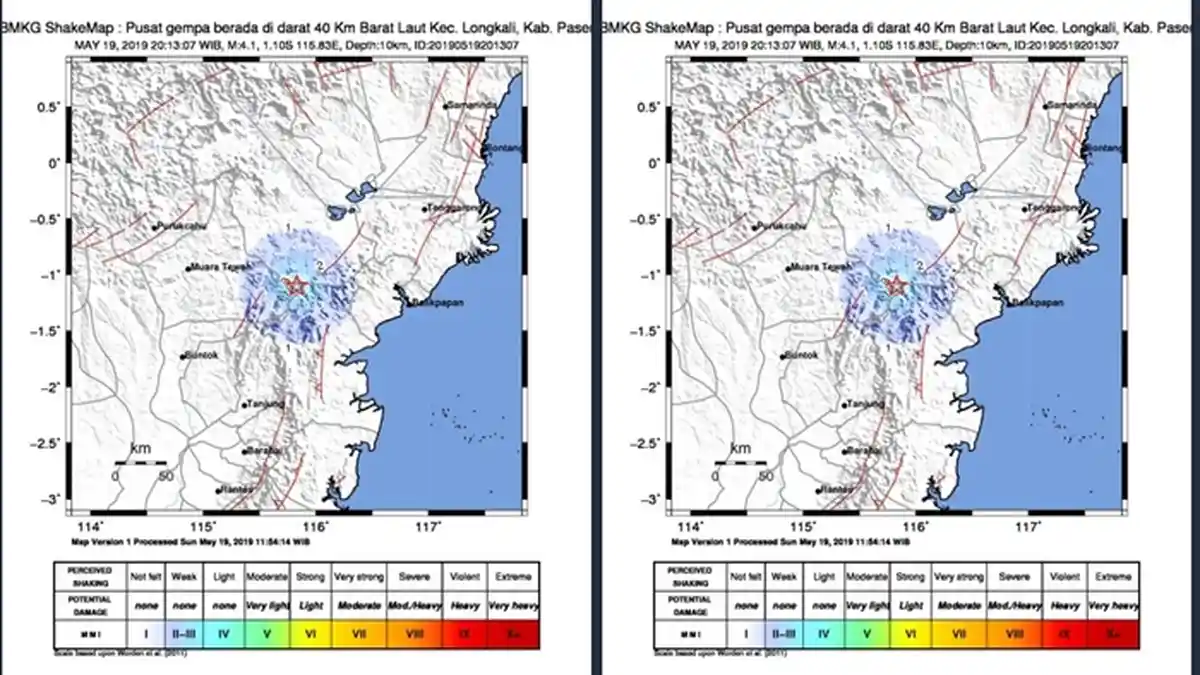 Titik Gempa Paser Diperkirkan Berada di Desa yang tak Ada Sinyal, di Perbatasan Kalimantan Tengah