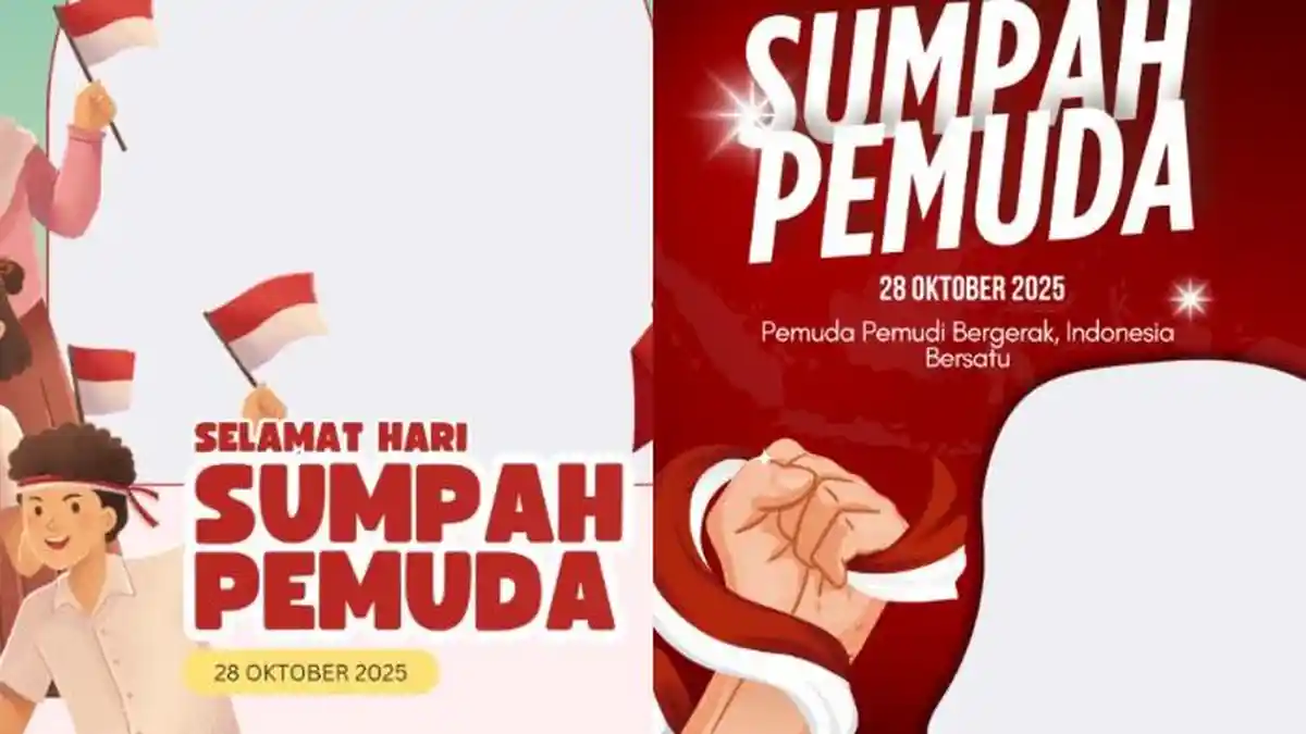 50 Link Twibbon Gratis 28 Oktober 2025 Tema Hari Sumpah Pemuda ke-97