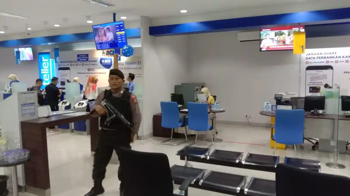 Pelihara Keamanan, Polres Metro Polda Lampung Pam Objek Vital