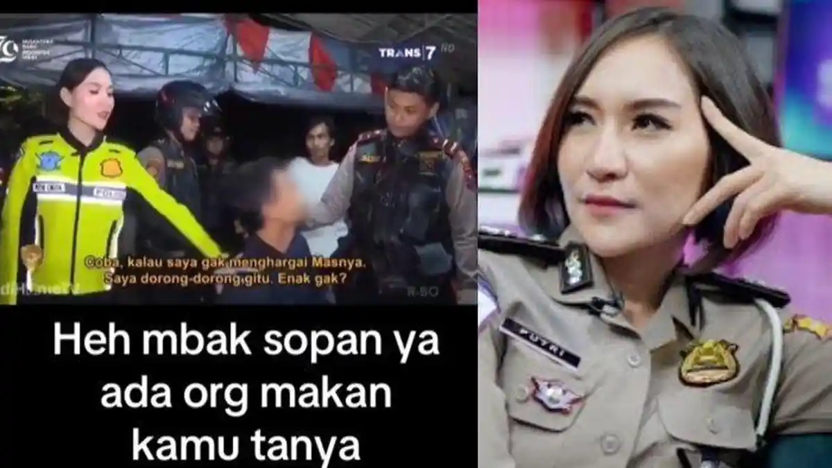 Kronologi Viral Briptu Putri Marah-marah Lihat Pria Ngobrol sama Polisi Sambil Makan: Yang Sopan Ya