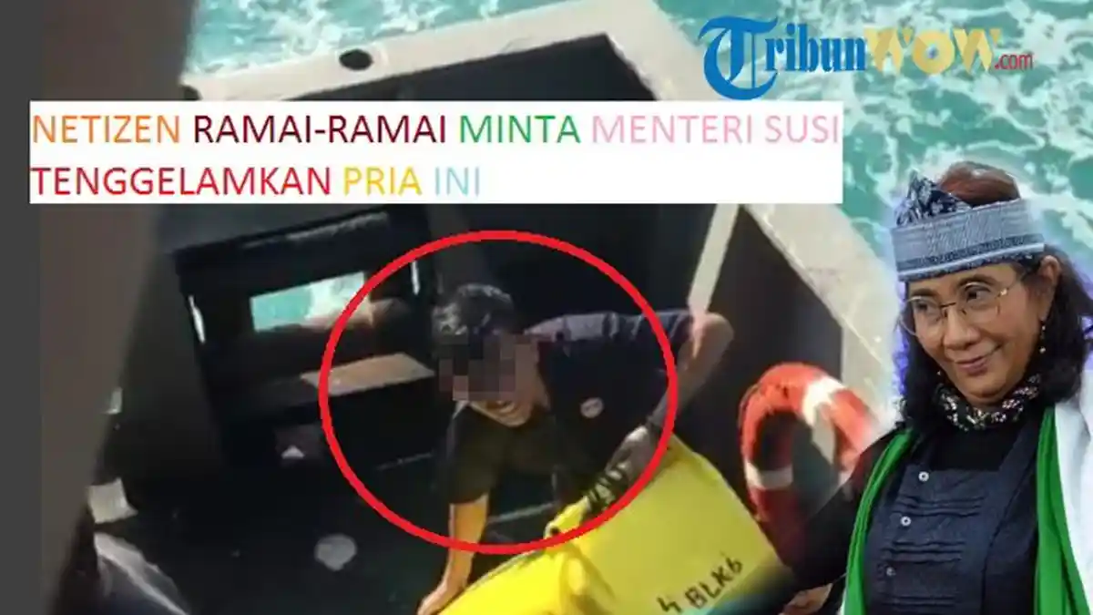 Netizen Mendadak Minta Menteri Susi Tenggelamkan Pria Ini, Kenapa Ya?