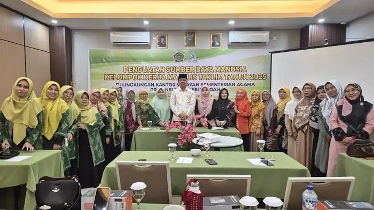Penguatan SDM Pokja Majelis Taklim, Upaya Kemenag Sulteng Perkuat Dakwah