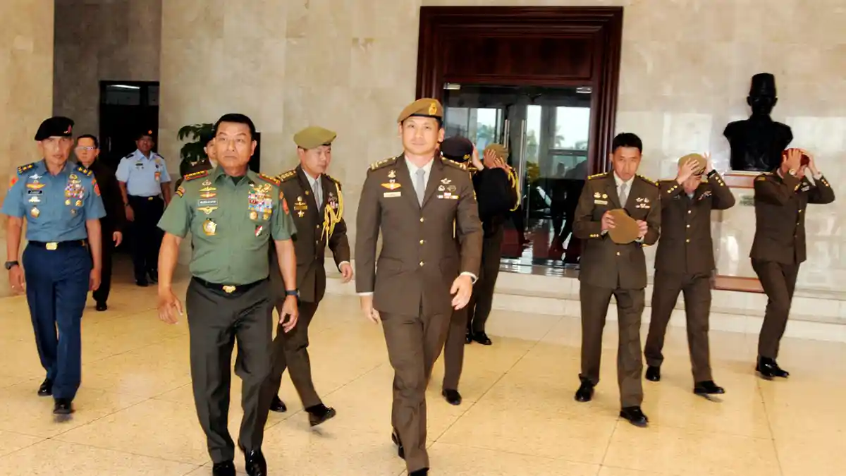 Rapat Dengan Komisi I DPR, Moeldoko Tak Bahas Calon Panglima TNI
