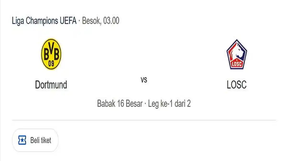 Prediksi Skor dan Susunan Pemain Borussia Dortmund VS Lille, Adu Tajam Guirassy dan David