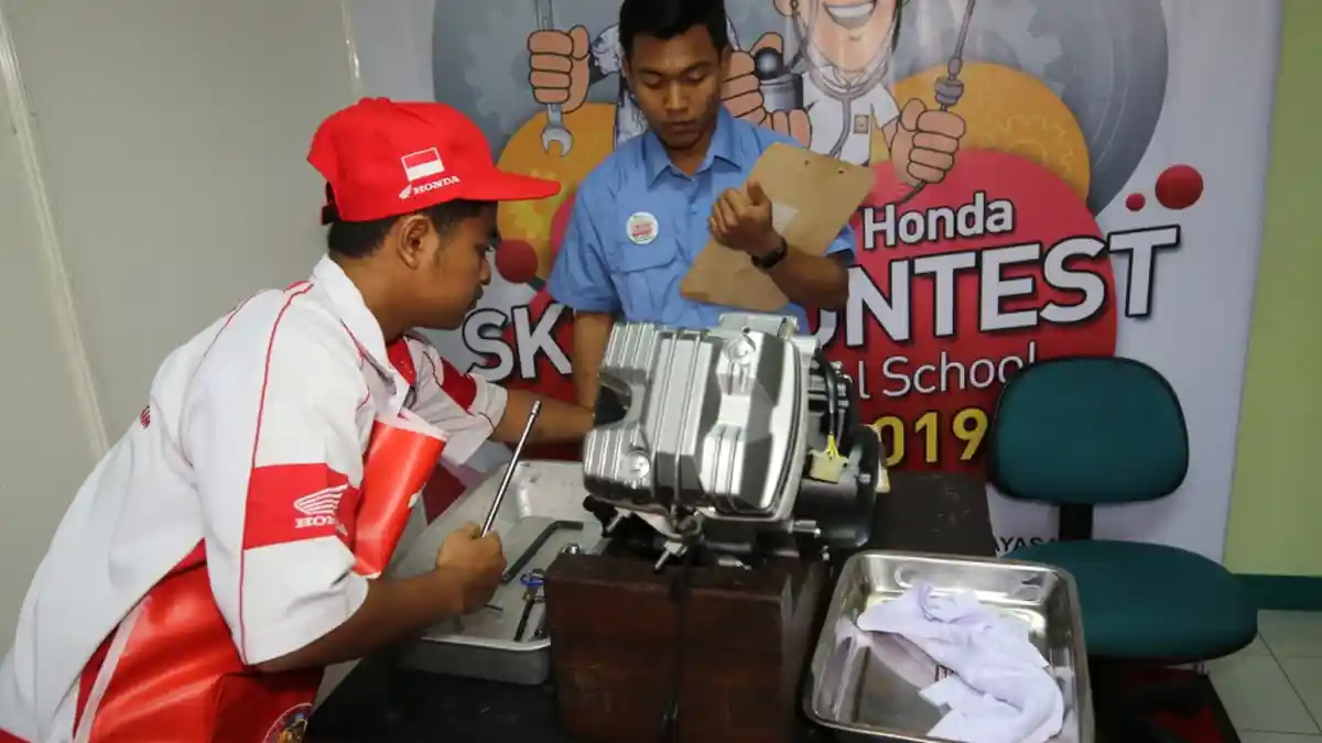 Kompetisi Vokasi Astra Honda Mulai Dibuka