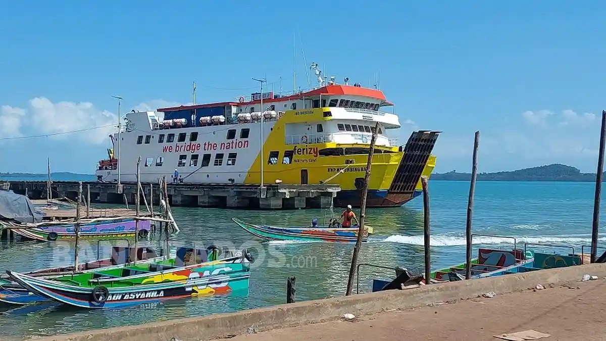 H-2 Jelang Lebaran, Arus Mudik di Pelabuhan Penyebrangan Sadai Masih Lengang