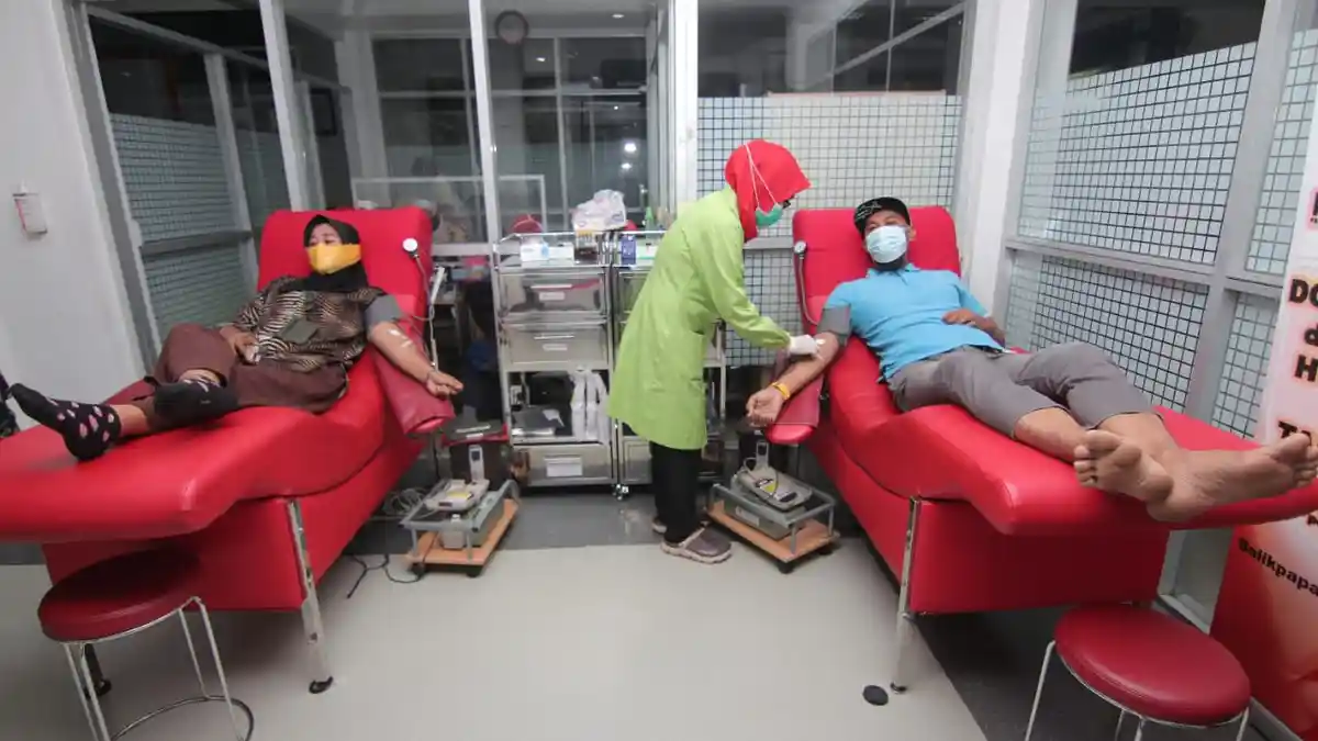 UPDATE Stok Darah Balikpapan, Senin 19 Juli 2021, Plasma Konvalesen Kosong