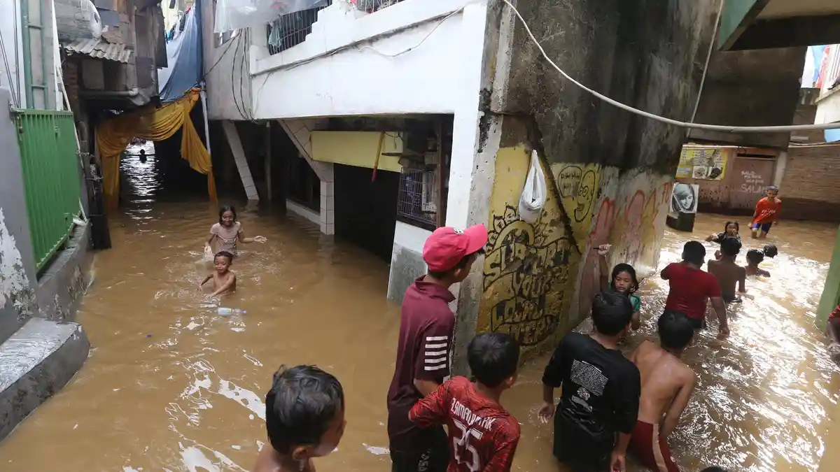 Ada 23 Kecamatan di DKI Jakarta Terdampak Banjir karena Hujan Lebat