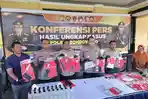 Operasi Pekat Polres Bondowoso Ungkap 10 Kasus, Sita 4.151 Pil Okerbaya dan Miras Oplosan