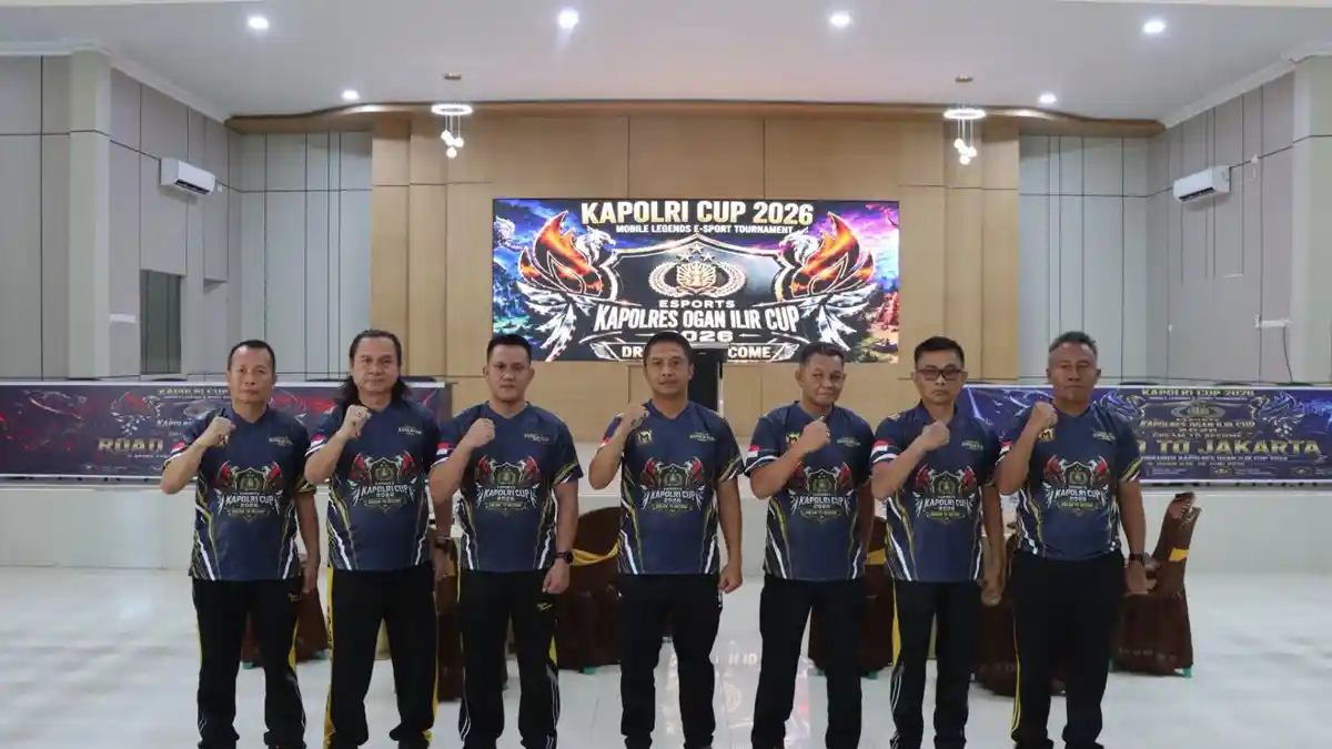 Polres Ogan Ilir Gelar Turnamen Mobile Legends Cup, Wadah Pengembangan Bakat Generasi Muda - Tribunsumsel.com