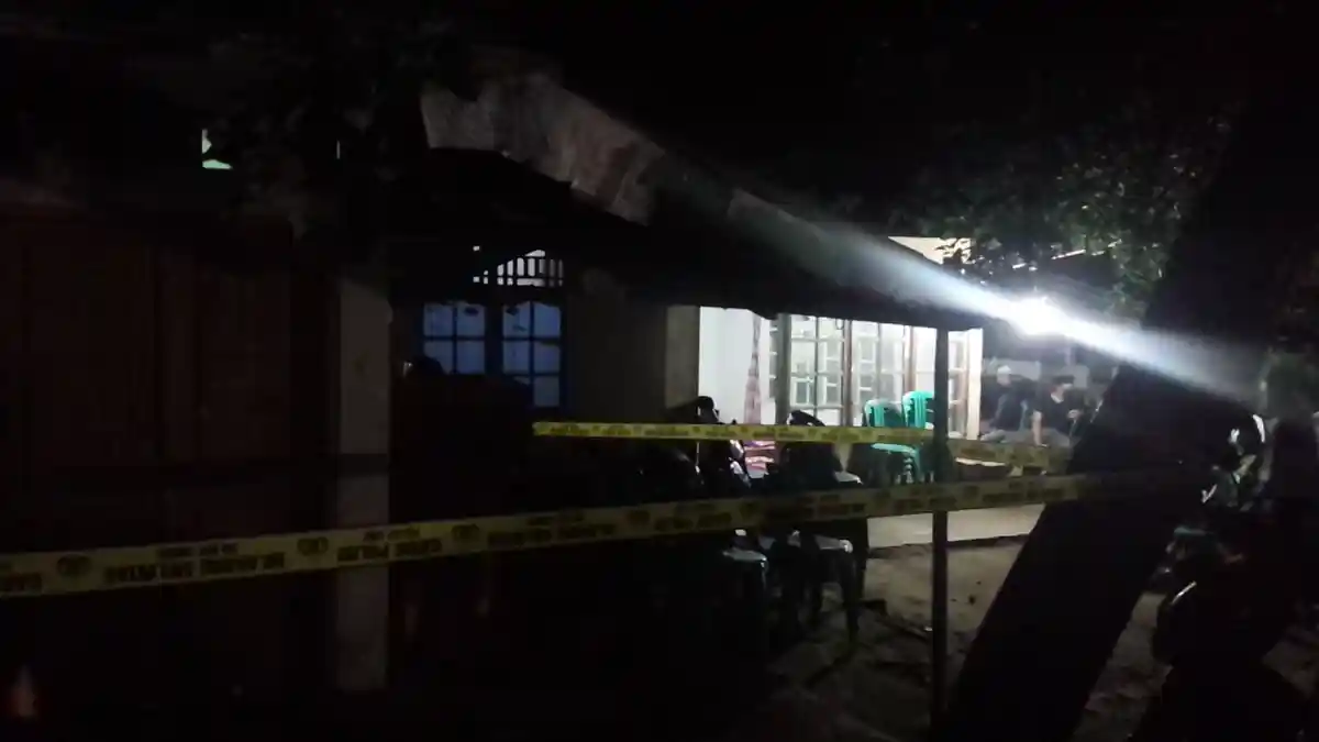 BREAKING NEWS Kakek 70 Tahun Ditemukan Tewas Bersimbah Darah, Warga Kemiling Geger
