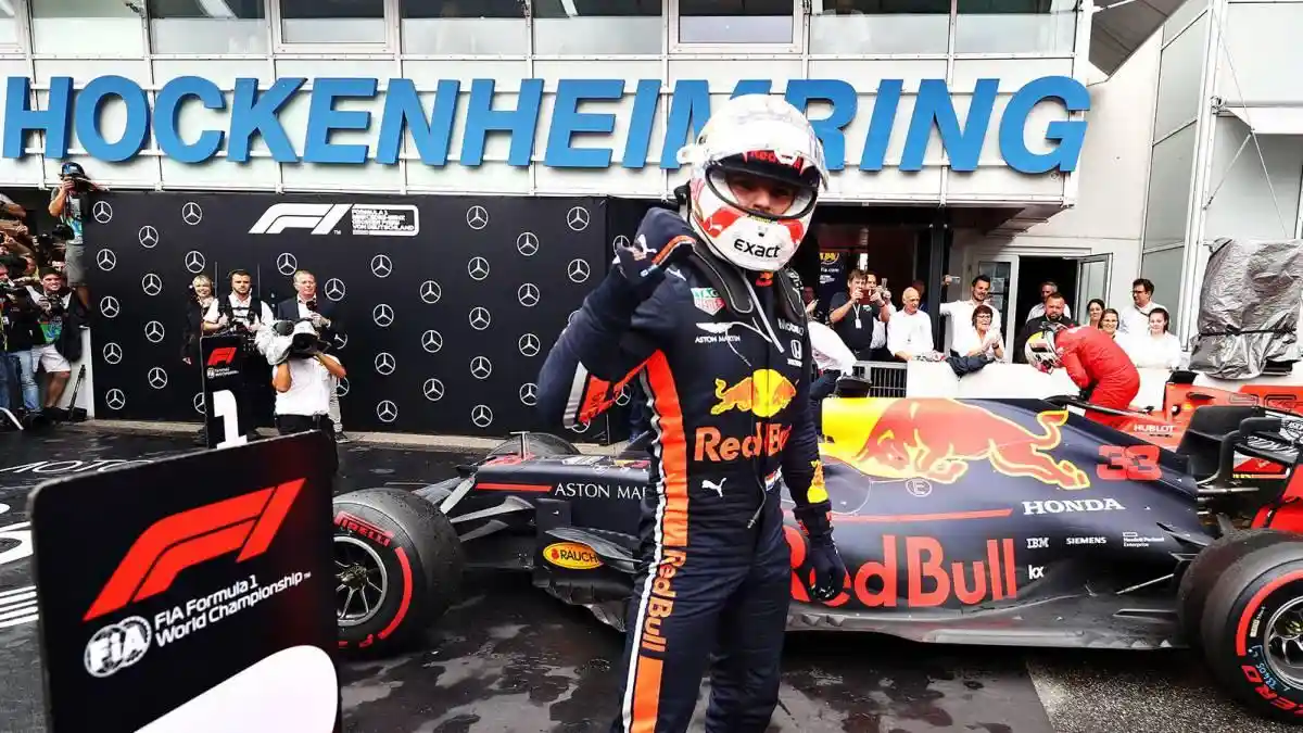 Max Verstappen Finis Terdepan di GP Jerman 2019