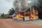 Rumah Amir Warga Lubuk Besar Terbakar Tak Bersisa, Kades Pastikan Tak Ada Korban Jiwa