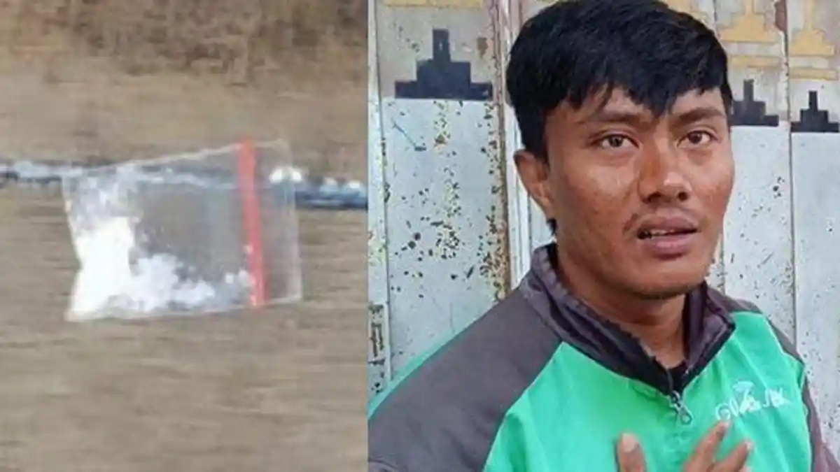 Pengakuan Makmuri Driver Ojol Lampung Dijebak Oknum Polisi Antar Paket Sabtu,Diminta Antar Baju Bayi