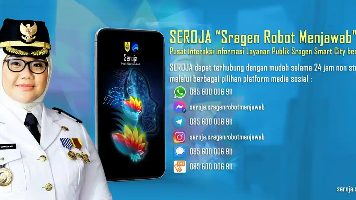 Sragen Robot Menjawab Meraih Special Mention Award Kompetisi Chatbot Tingkat Nasional