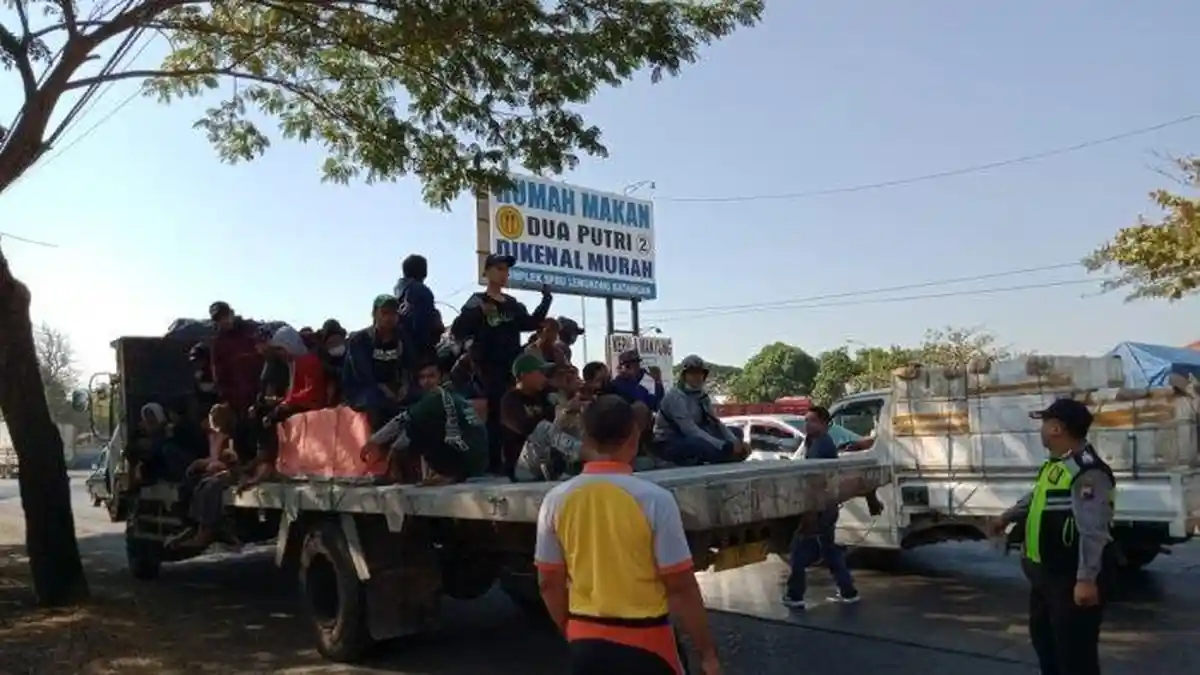 Razia Bonek yang akan ke Jogja, Kepolisian Pati Temukan Miras dan Rantai