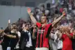 Suka Cita AC Milan Raih Scudetto