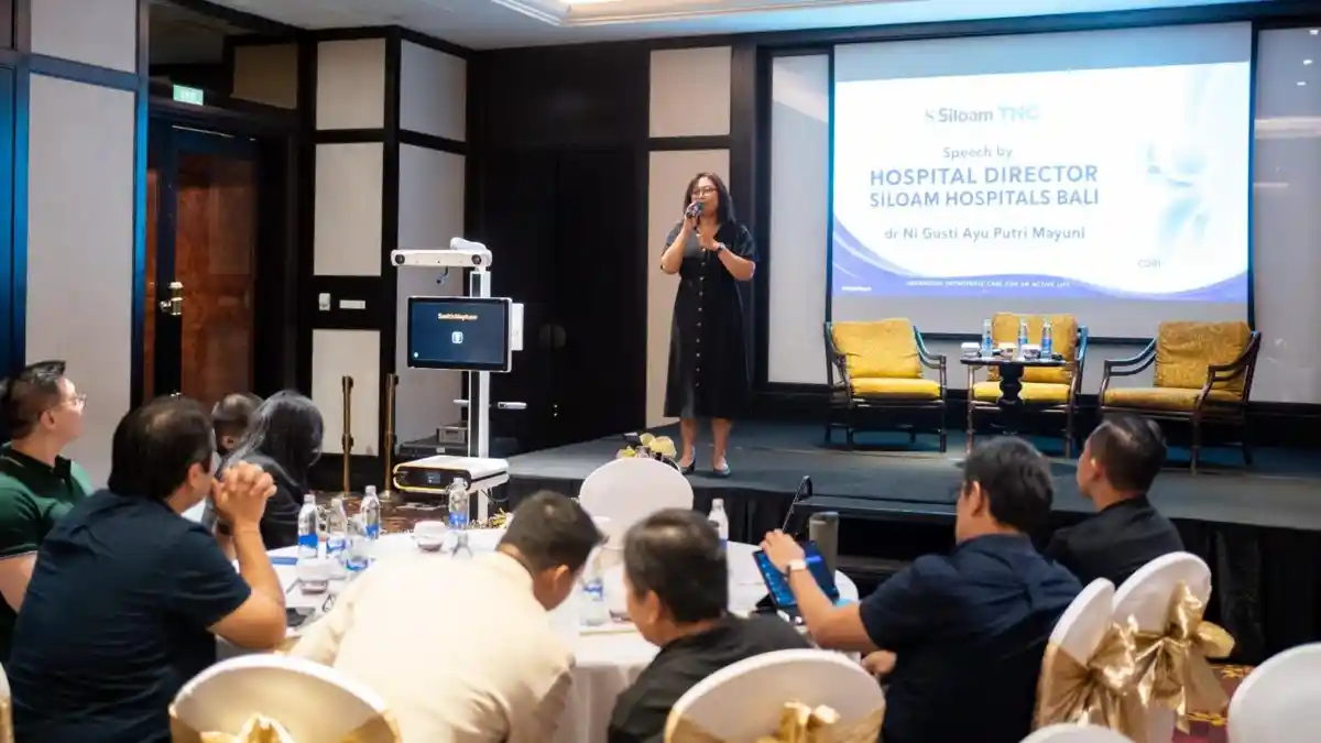 Tak Perlu ke Luar Negeri, Siloam Bali Luncurkan Operasi Penggantian Lutut Berteknologi Robot - Tribun-bali.com