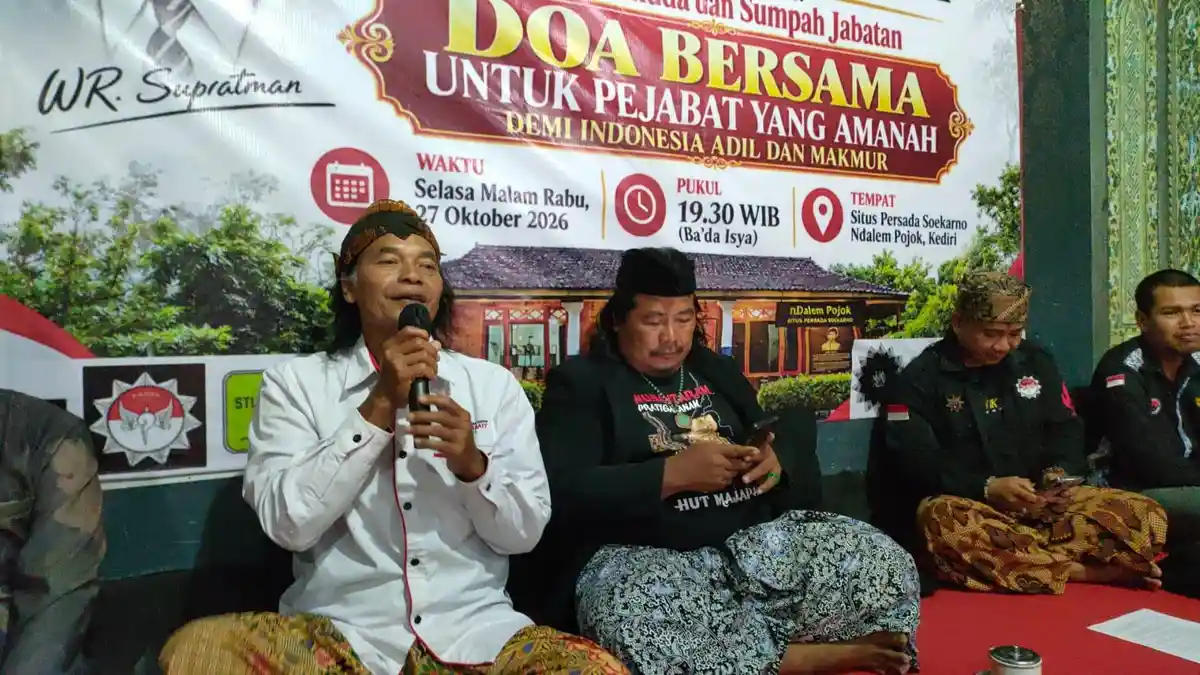 Peringati Sumpah Pemuda, Persada Soekarno Kediri Gelar Doa Lintas Agama untuk Pejabat Negara