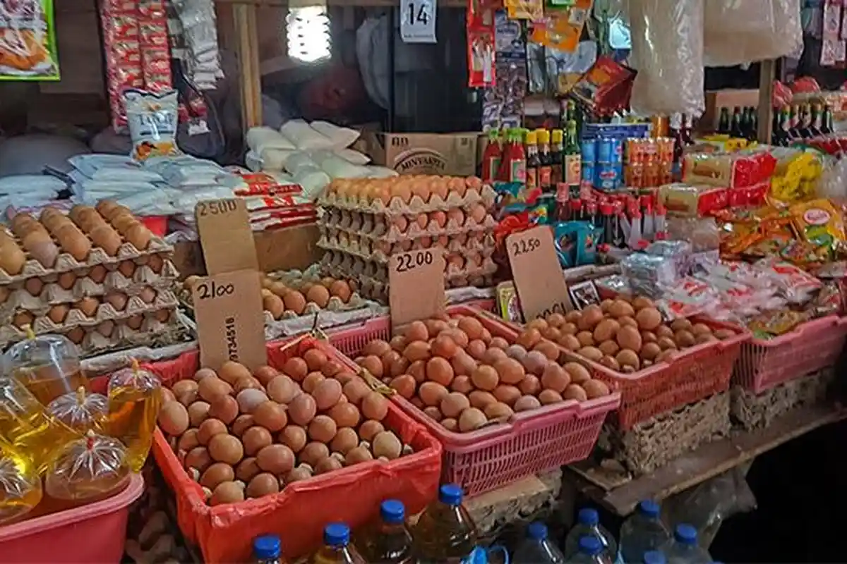 Harga Telur di Pasar Karombasan Manado Sulut Rp 70 Ribu, Update Hari Ini Senin 11 Maret 2024