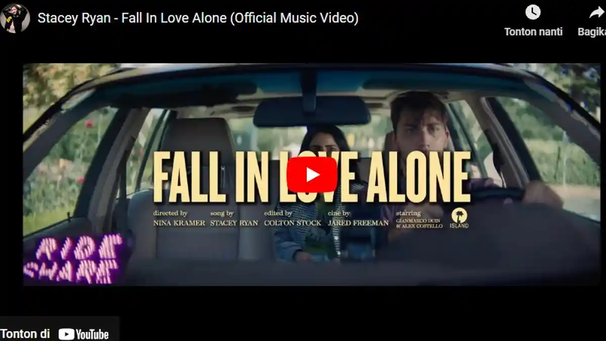 Chord Gitar dan Lirik Fall In Love Alone Stacey Ryan, If We never Try How Will We Know