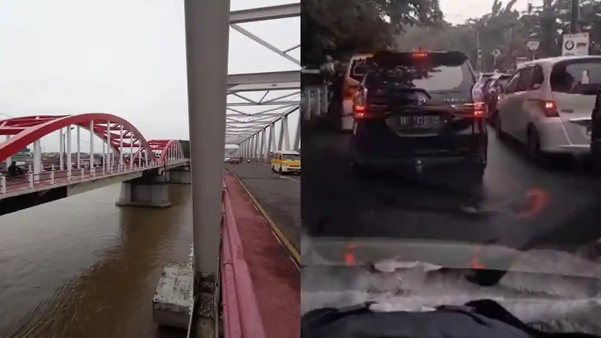 Ada Perbaikan Jembatan Ogan Lama, Satlantas Polrestabes Palembang Antisipasi Kemacetan