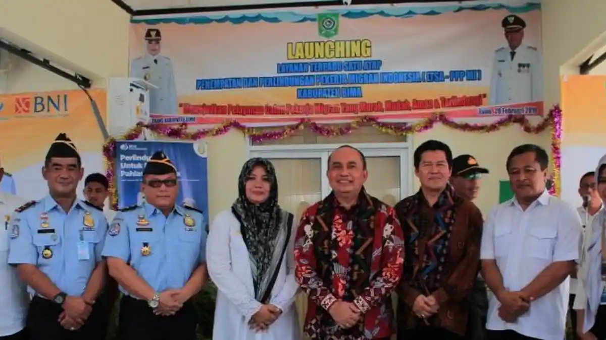 Lindungi Hak Migrasi, Pemerintah Resmikan LTSA Kabupaten Bima