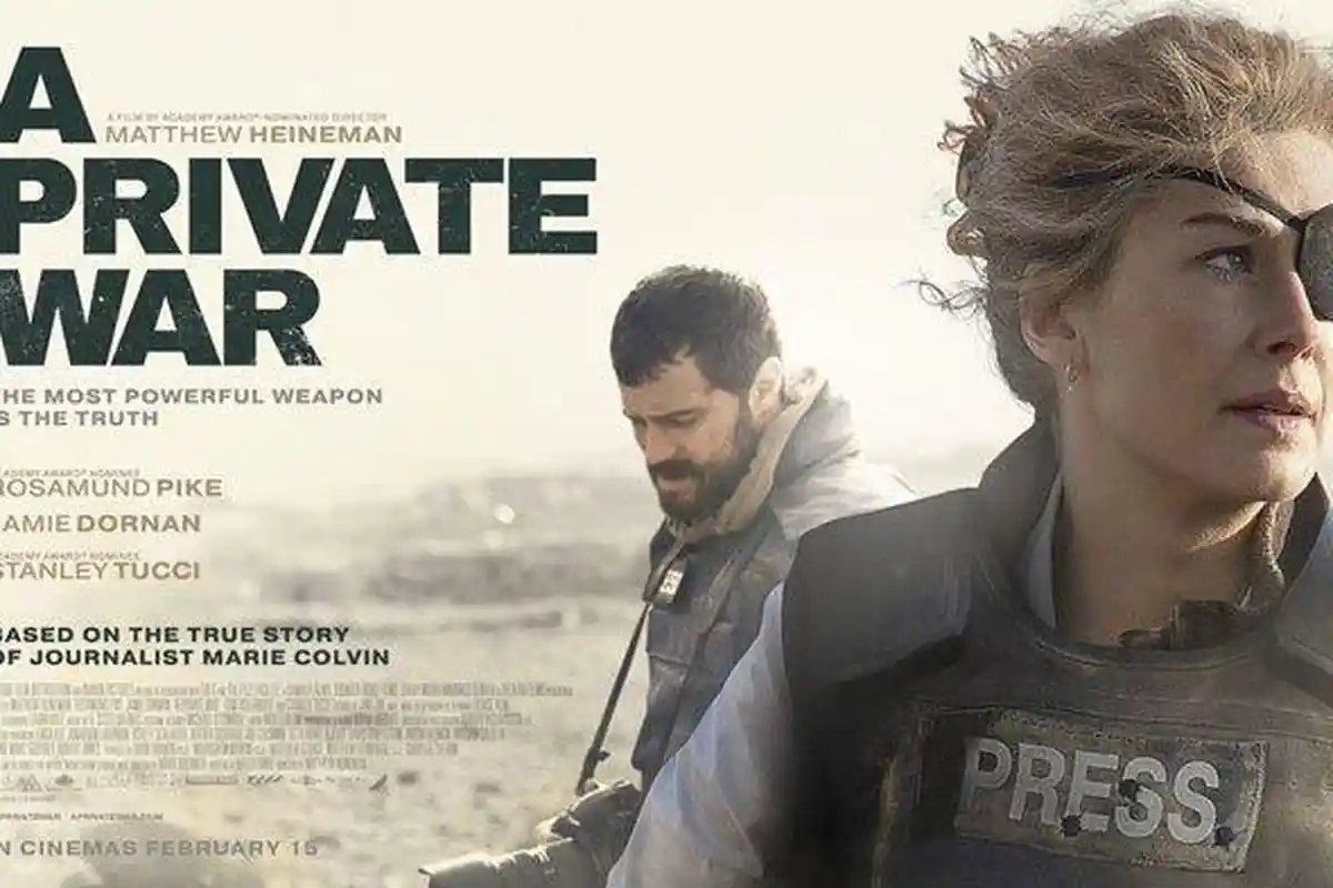 Jadwal Bioskop TransTV Hari Ini Senin 1 Mei 2023:Perjuangan Jurnalis Wanita di Medan Perang