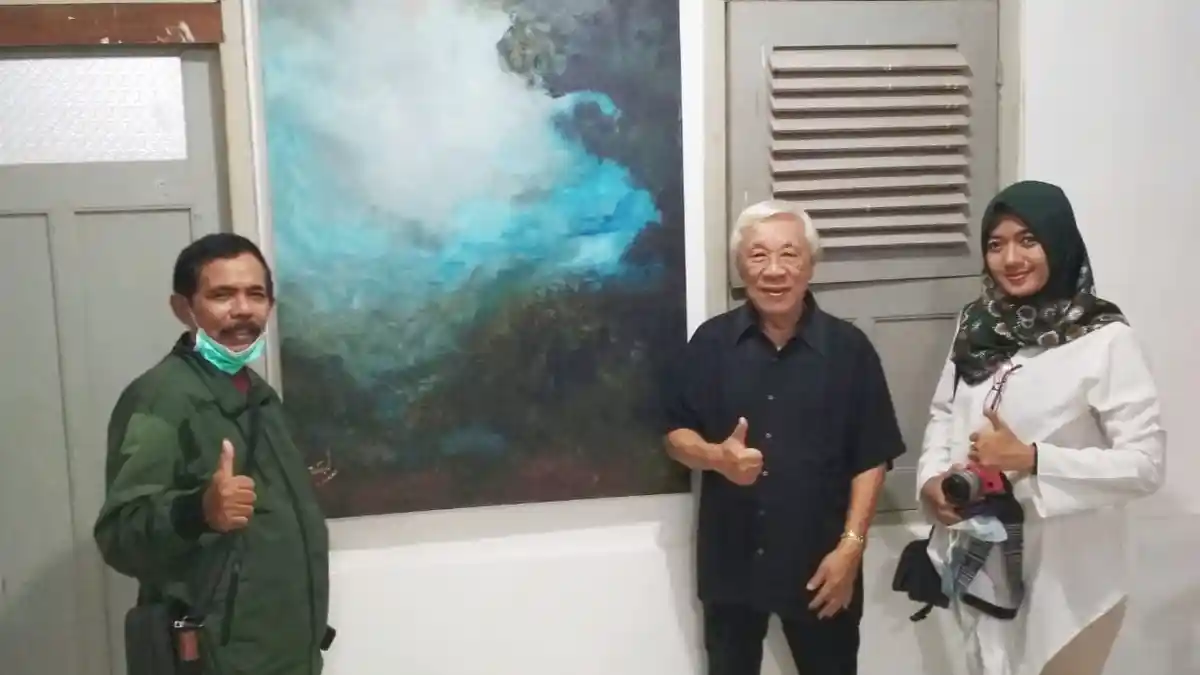Bantu Relawan Pengungsi Gunung Merapi, Sidik W Martowidjojo Lelang Lukisan