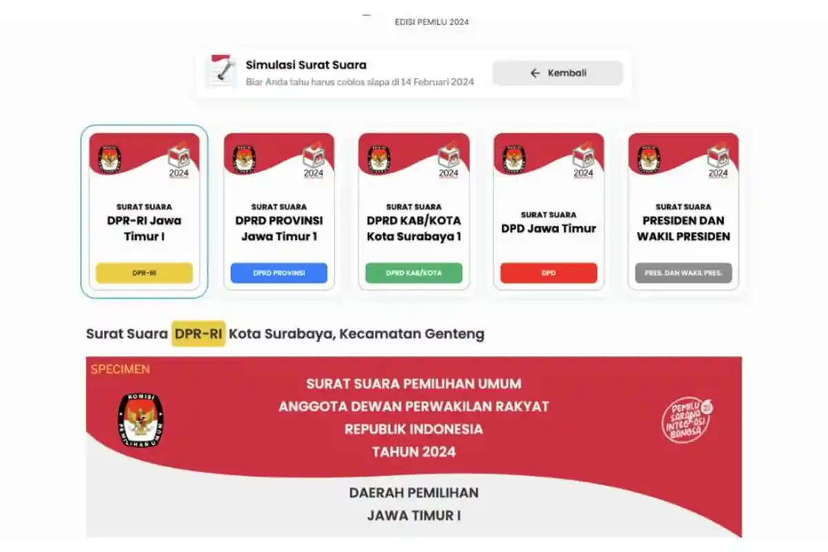 Platform Digital Non Partisan Sediakan Informasi Calon Anggota Legislatif 