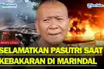 VIDEO CERITA KAKEK Pedagang Ikan Selamatkan Pasutri Saat Kebakaran 10 Kios di Marindal