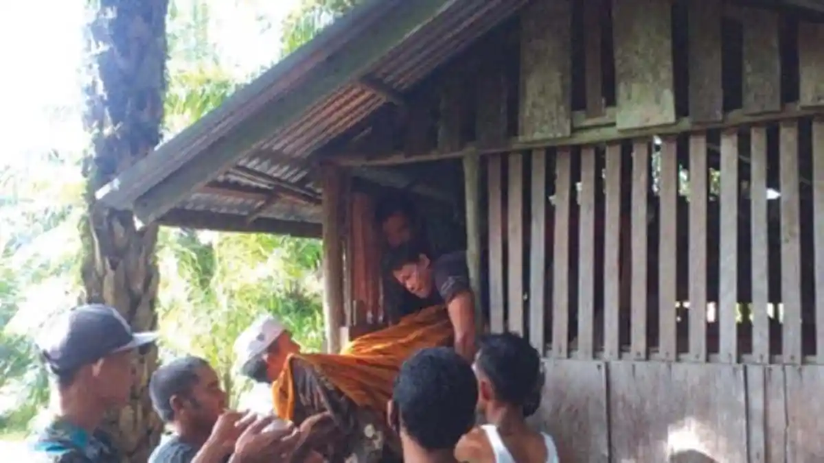 Petani Ditemukan Meninggal dalam Gubuk Kebun Sawit