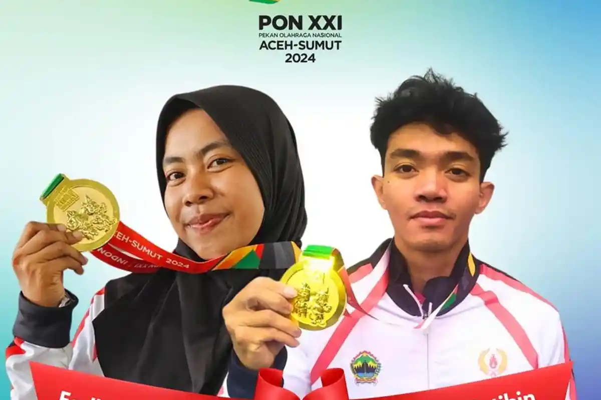 Membanggakan! 2 Atlet Asal Batang Raih Emas di PON XXI 2024 Aceh-Sumut