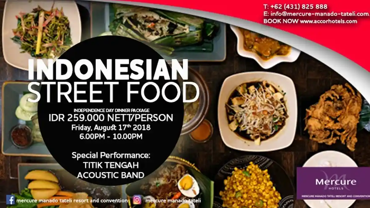 Mercure Manado Tateli Beach Resort, Hadirkan Menu Istimewa di Momen Kemerdekaan