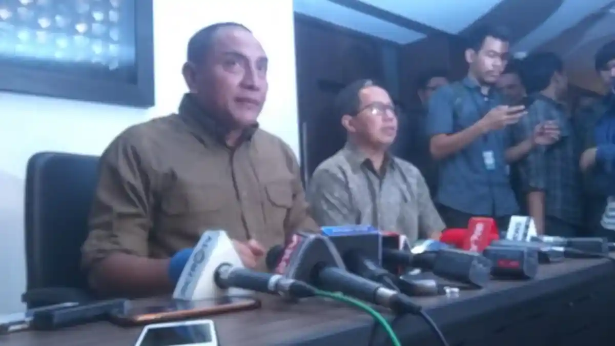 Edy Rahmayadi: Tadi Bung Ferry Bilang Bahwa Dirinya Paling Berdosa, tapi Tidak