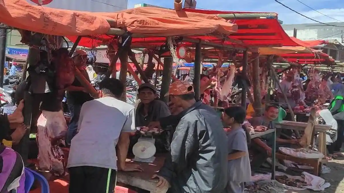 Harga Daging Sapi di Empat Lawang Jelang Idul Fitri, Mulai Rp 140- Rp 170 Ribu Per Kg