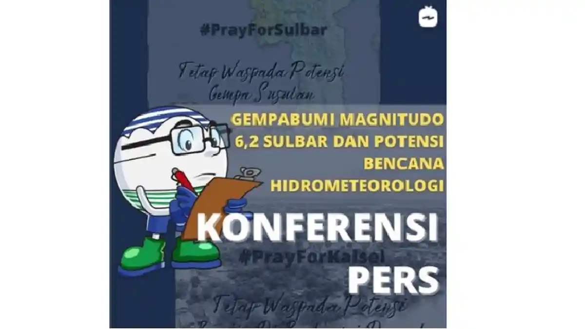 UPDATE Gempa Sulbar: Waspada! BMKG Ingatkan Gempa Susulan Berpotensi Tsunami