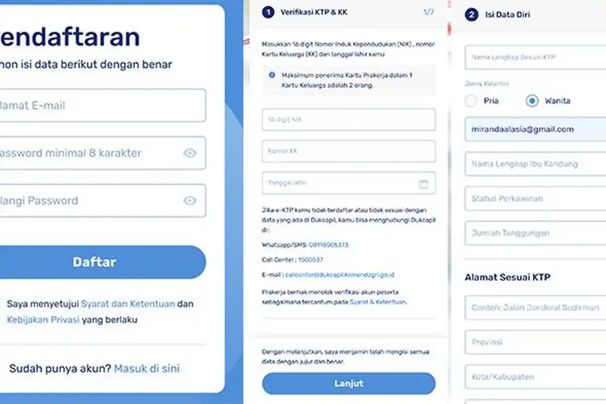 Tata Cara Pendaftaran Kartu Prakerja 2024 di Link dashboard.prakerja.go.id