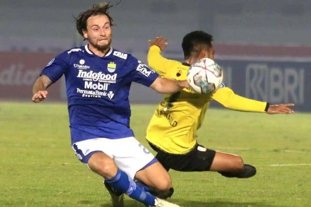 Kerap Puasa Gol di Dua Laga, Striker Persib Bandung, Wander Disindir Puteranya, David