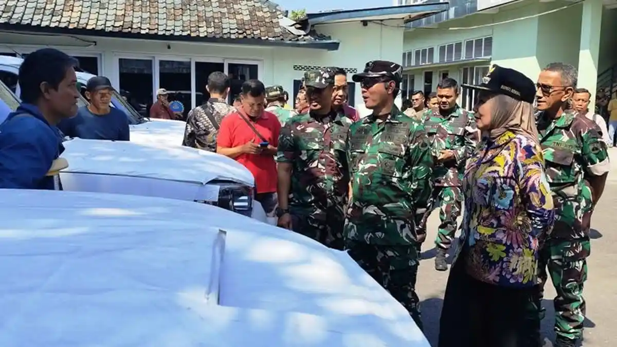 30 Pikup Kopdes Merah Putih Tiba di Kendal, Dandim: Dukung Distribusi Logistik - Tribunjateng.com
